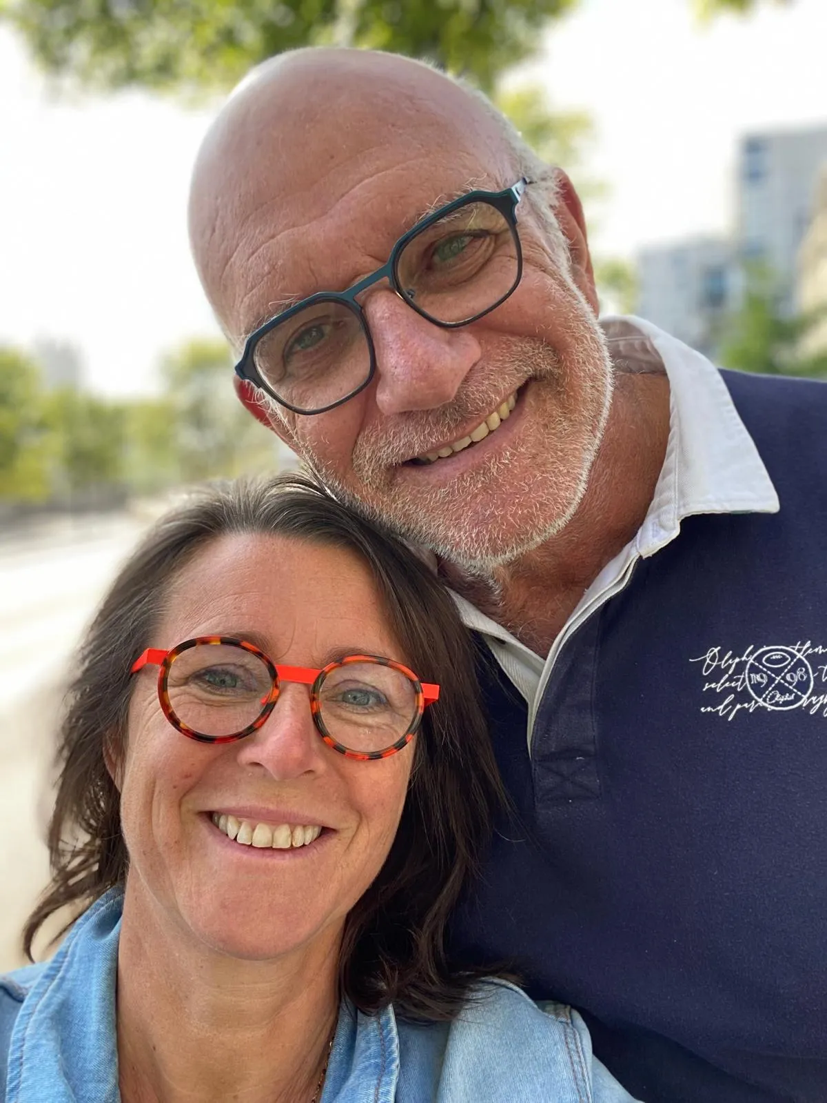 Dorothée et Jean-Luc, les propriétaires du Couleau, souriants